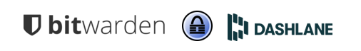 Logo de gestionnaires de mots de passe open-source