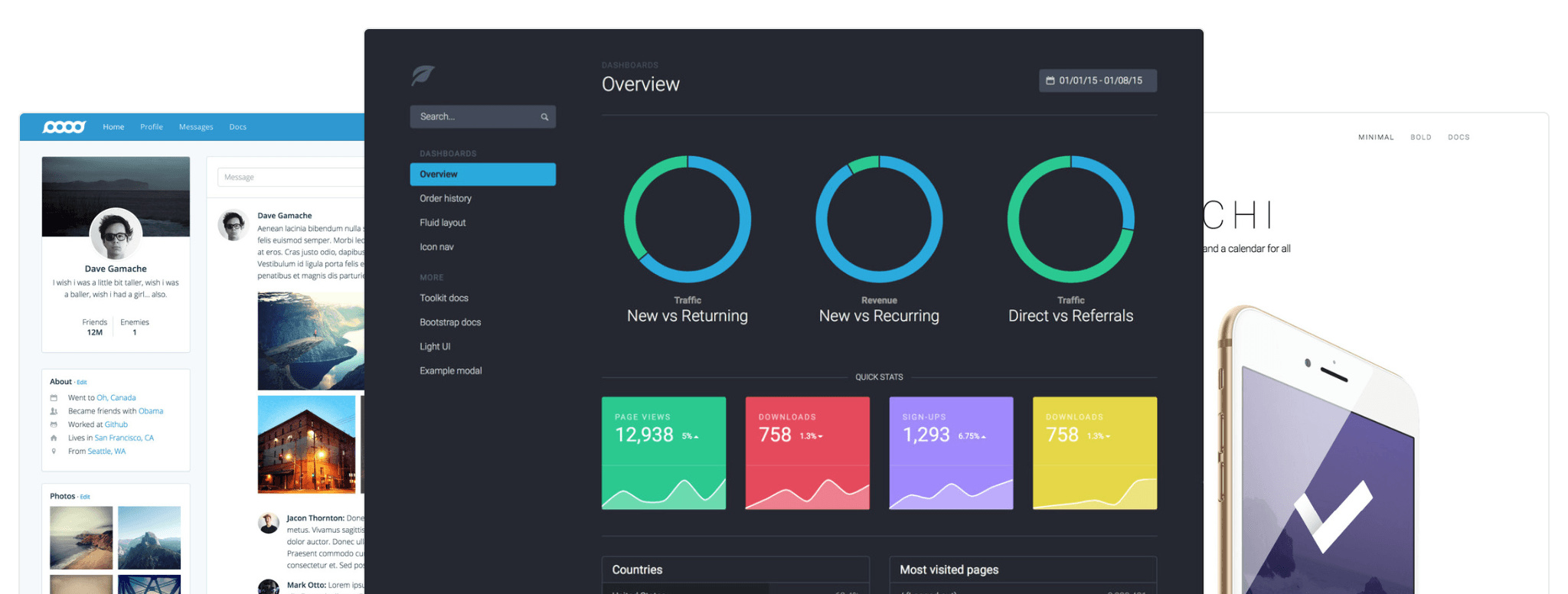 Bootstrap 4 - Nouveaux thèmes