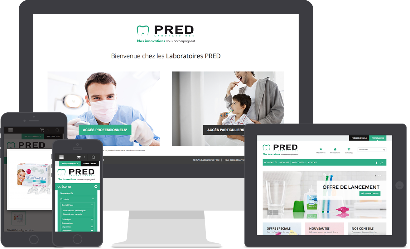 site ecommerce Magento Pred site ecommerce Magento Pred