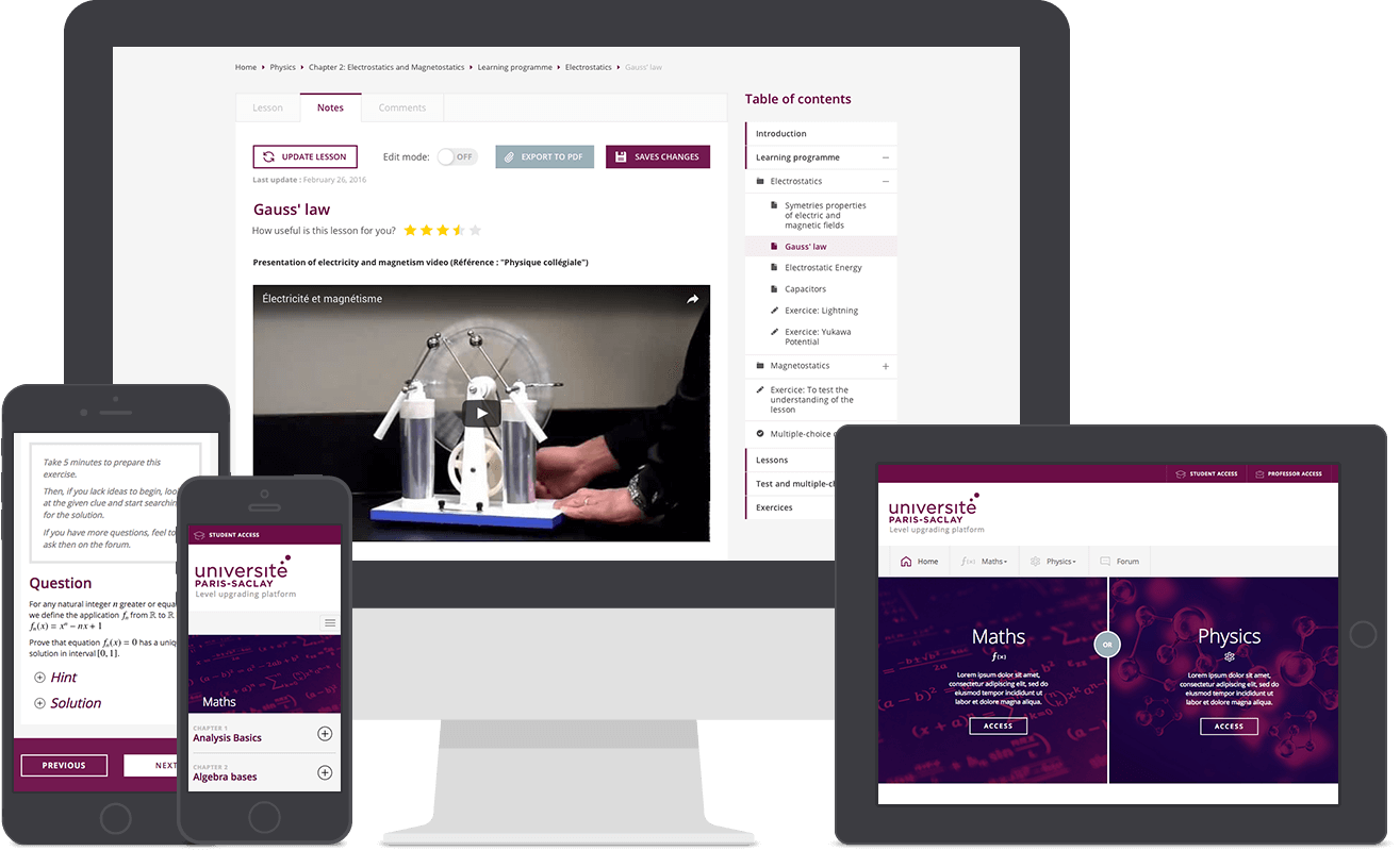 plateforme e-learning open source paris saclay plateforme e-learning open source paris saclay
