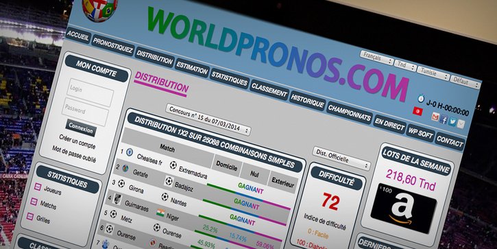 Worldpronos: Application web Pimcore